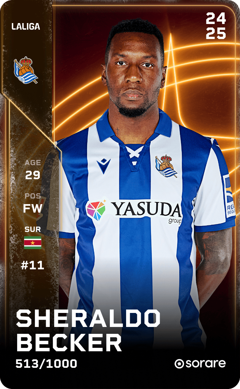 Sheraldo Becker 2024-25 • Limited 513/1000