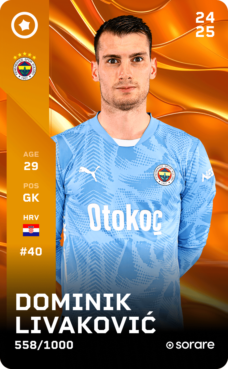 Dominik Livaković 2024-25 • Limited 558/1000