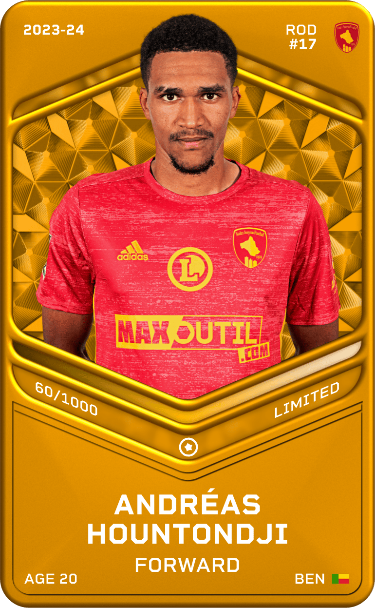 Andréas Hountondji 2023-24 • Limited 60/1000