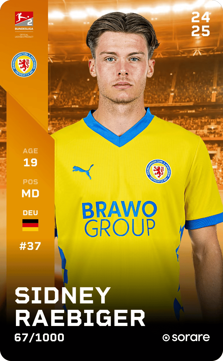 Sidney Raebiger 2024-25 • Limited 67/1000