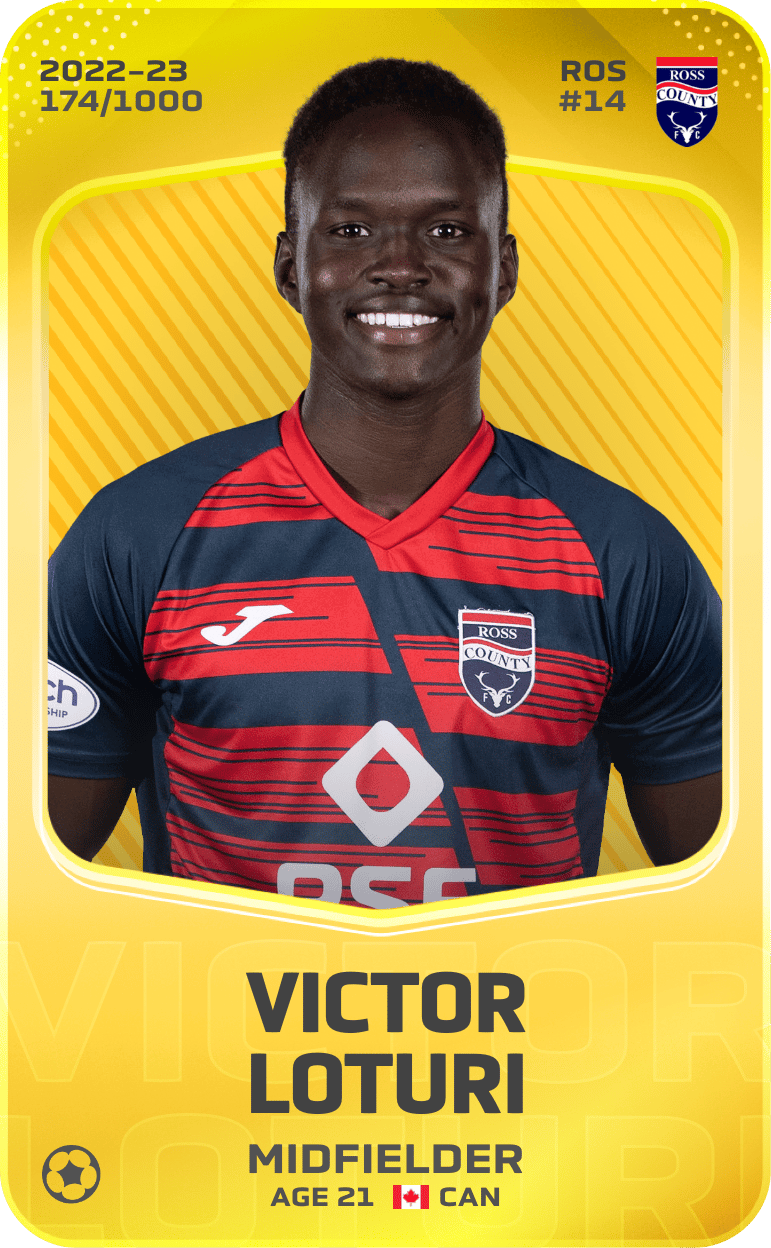 Victor Loturi 2022-23 • Limited 174/1000