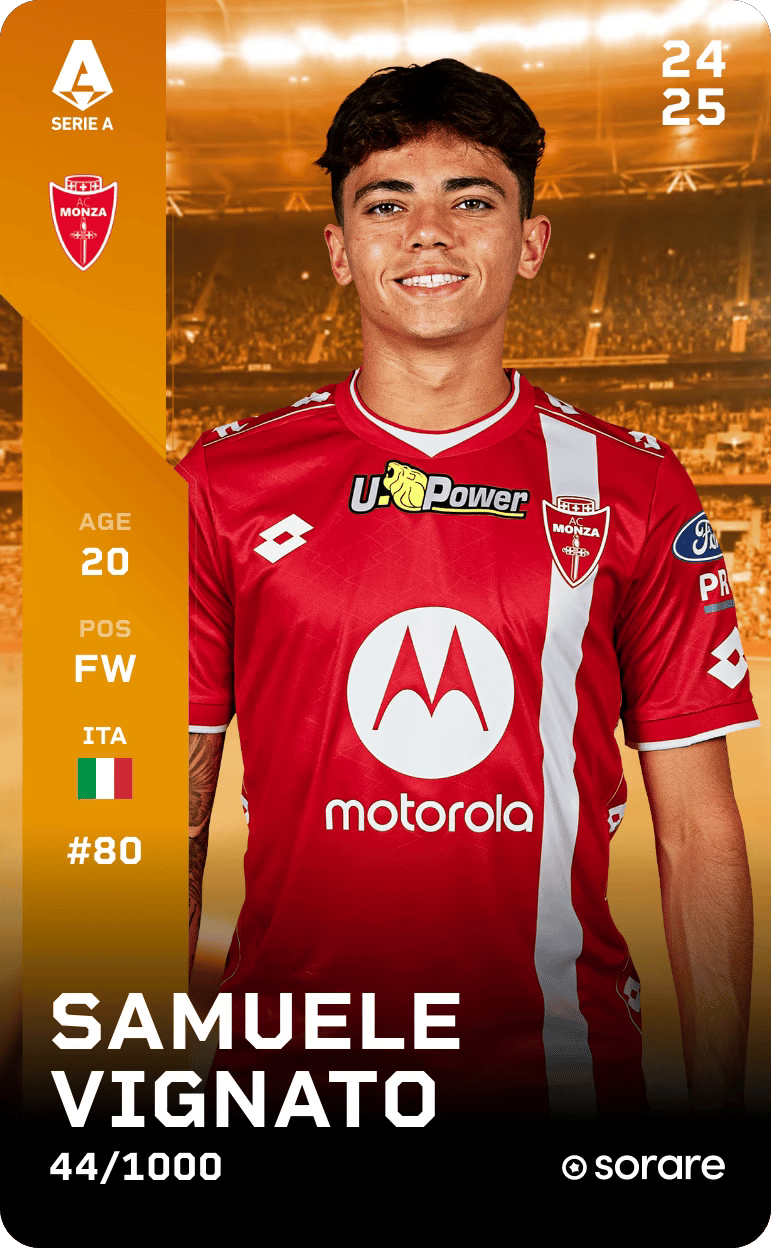 Samuele Vignato 2024-25 • Limited 44/1000