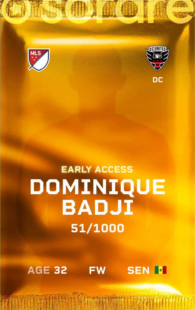 Dominique Badji 2025-26 • Limited 51/1000