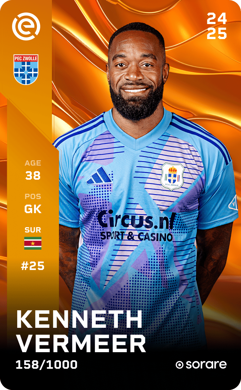 Kenneth Vermeer 2024-25 • Limited 158/1000