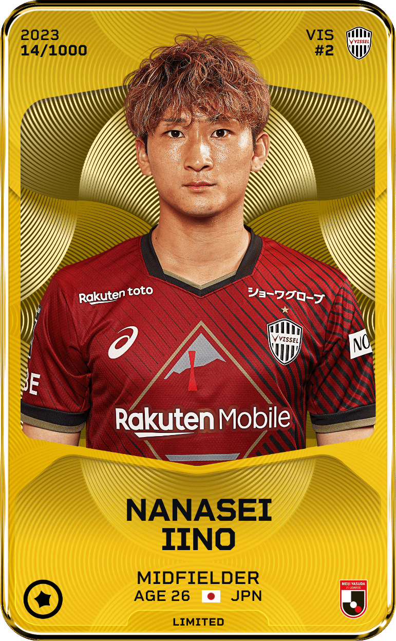 Nanasei Iino 2023-24 • Limited 14/1000