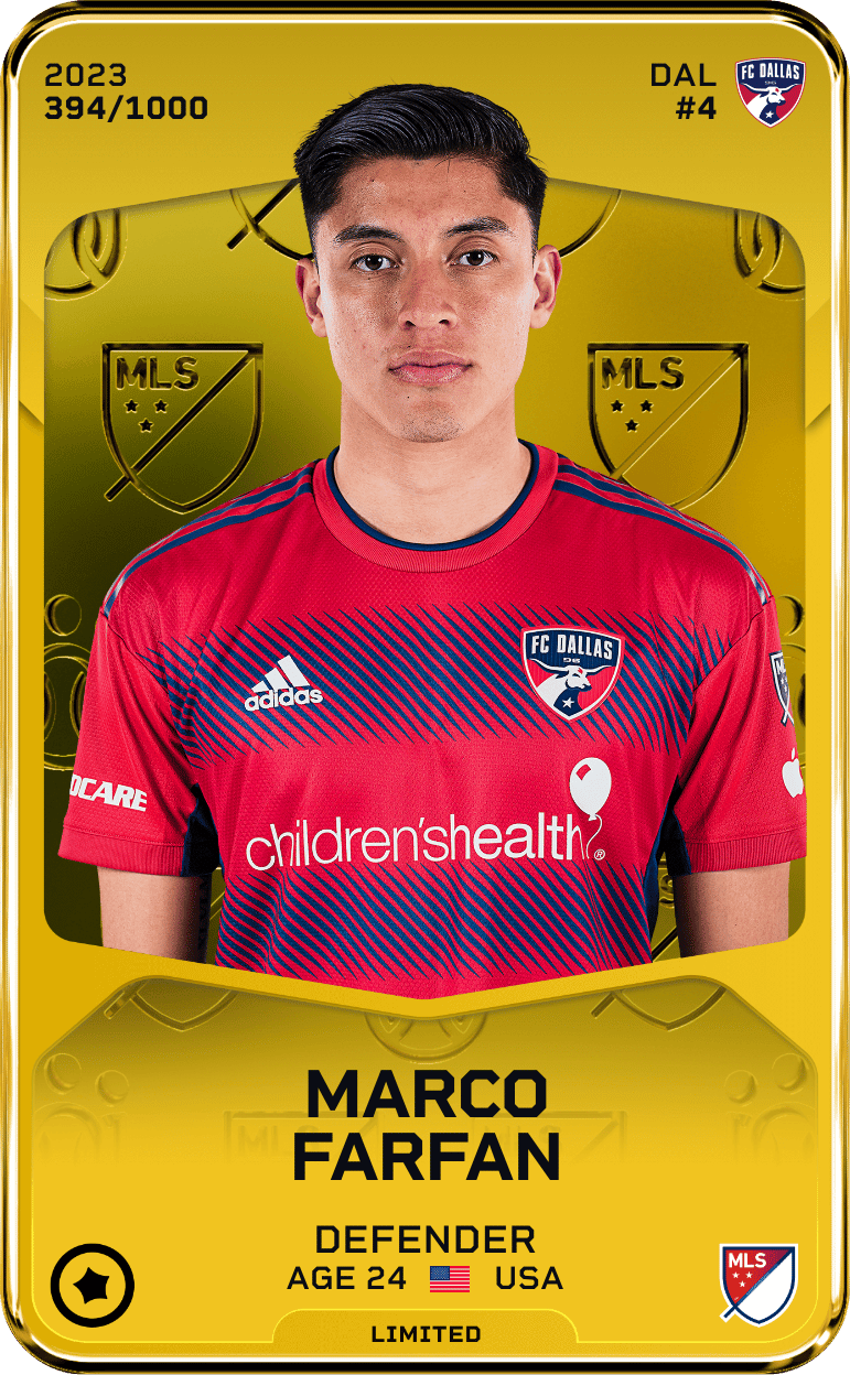 Marco Farfan 2023-24 • Limited 394/1000