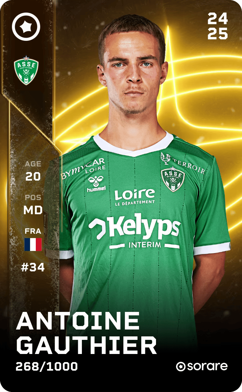 Antoine Gauthier 2024-25 • Limited 268/1000