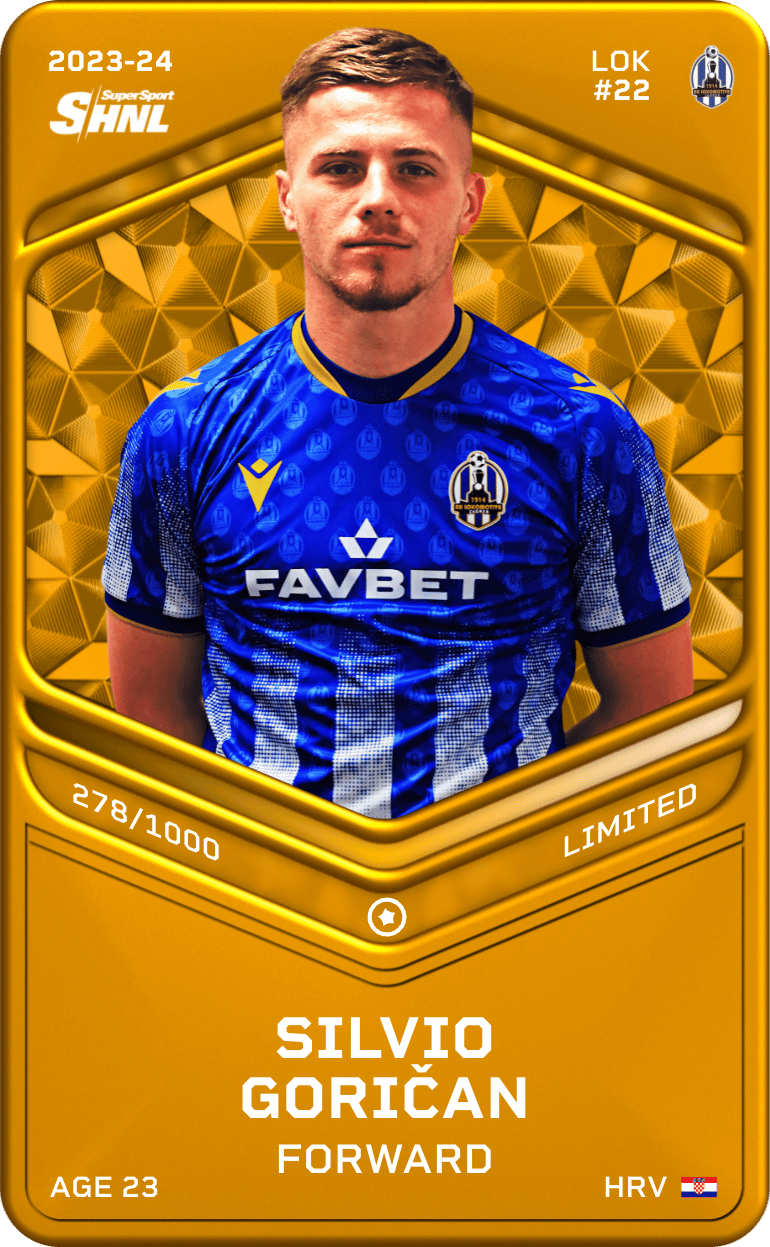 Silvio Goričan 2023-24 • Limited 278/1000