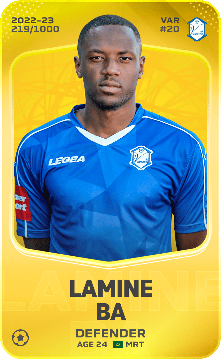 Lamine Ba 2022-23 • Limited 219/1000