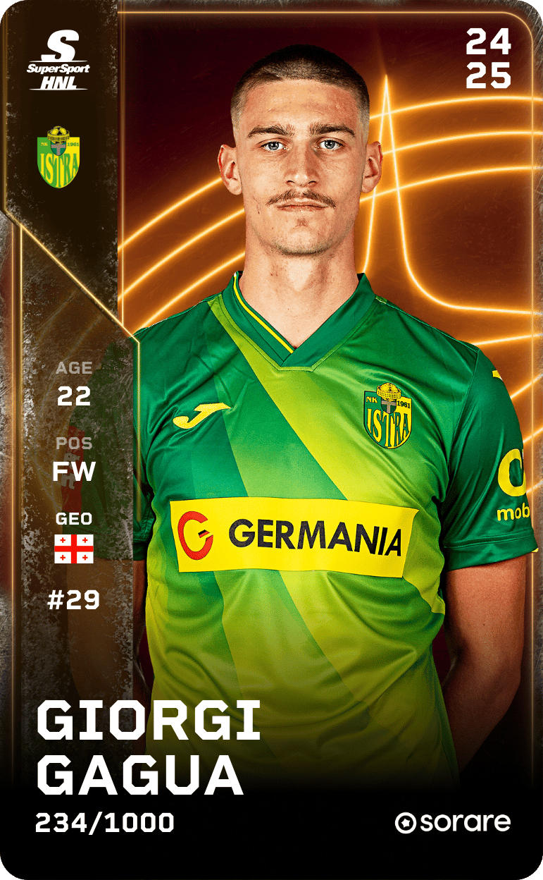 Giorgi Gagua 2024-25 • Limited 234/1000