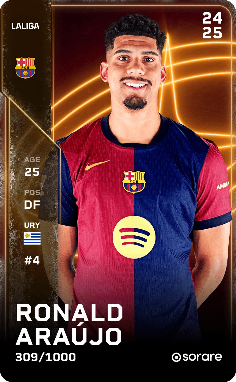 Ronald Araújo 2024-25 • Limited 309/1000