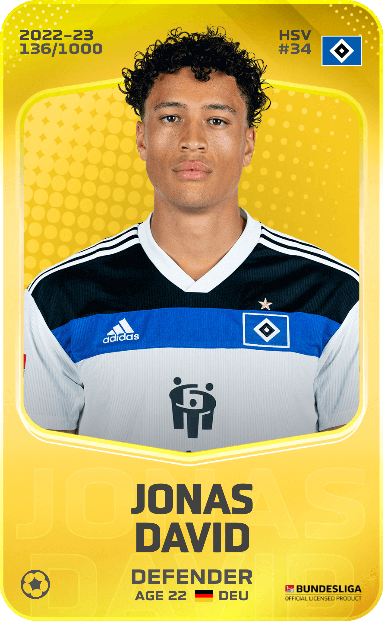 Jonas David 2022-23 • Limited 136/1000