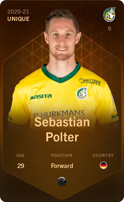 Sorare - Sorare Official - Sebastian Polter 2020-21 • Unique - NFT # 109898121900055582594174565809971317928987783505454702133016447246792491206901
