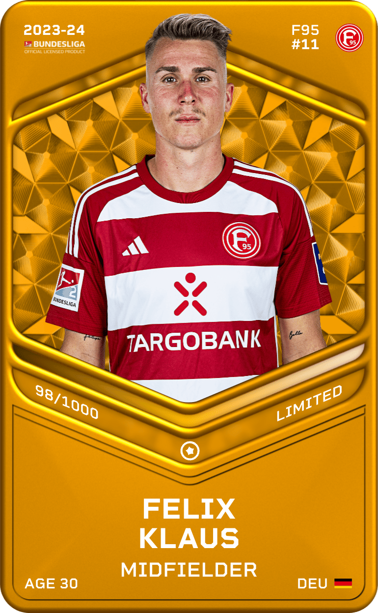Felix Klaus 2023-24 • Limited 98/1000