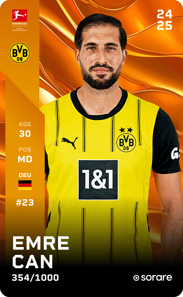 Emre Can 2024-25 • Limited 354/1000