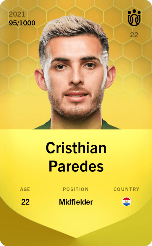 Cristhian Paredes 2021-22 • Limited 95/1000