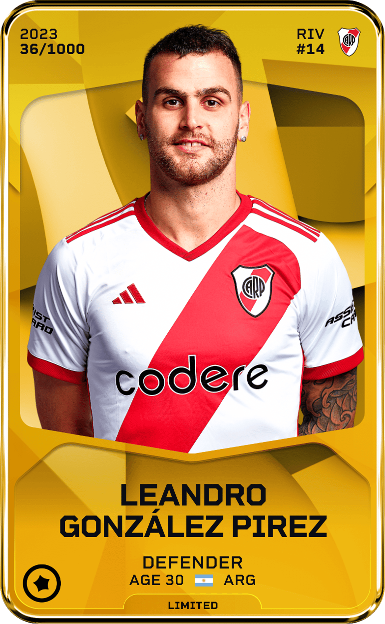 Leandro González Pirez 2023-24 • Limited 36/1000
