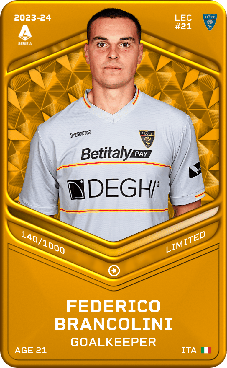 Federico Brancolini 2023-24 • Limited 140/1000