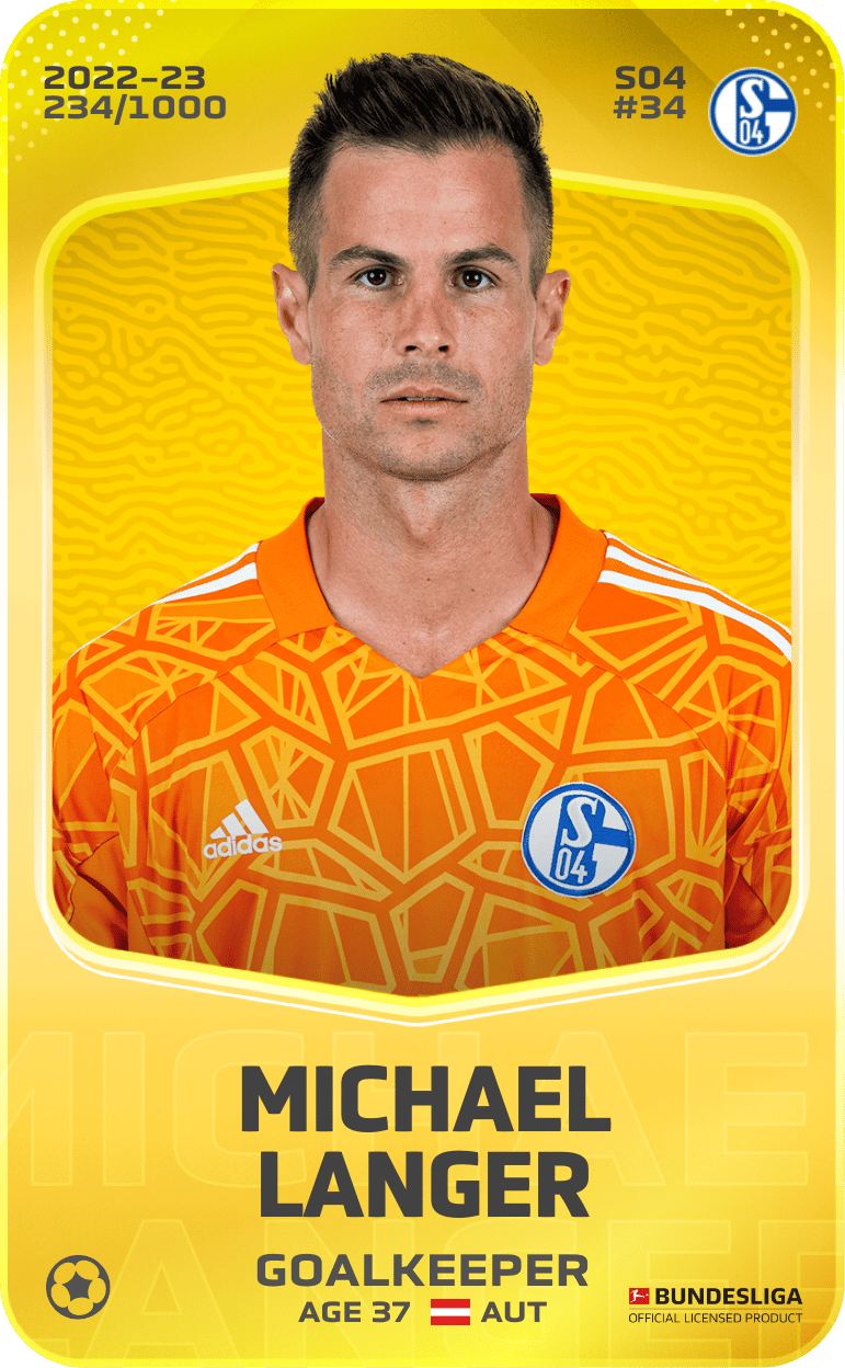 Michael Langer 2022-23 • Limited 234/1000