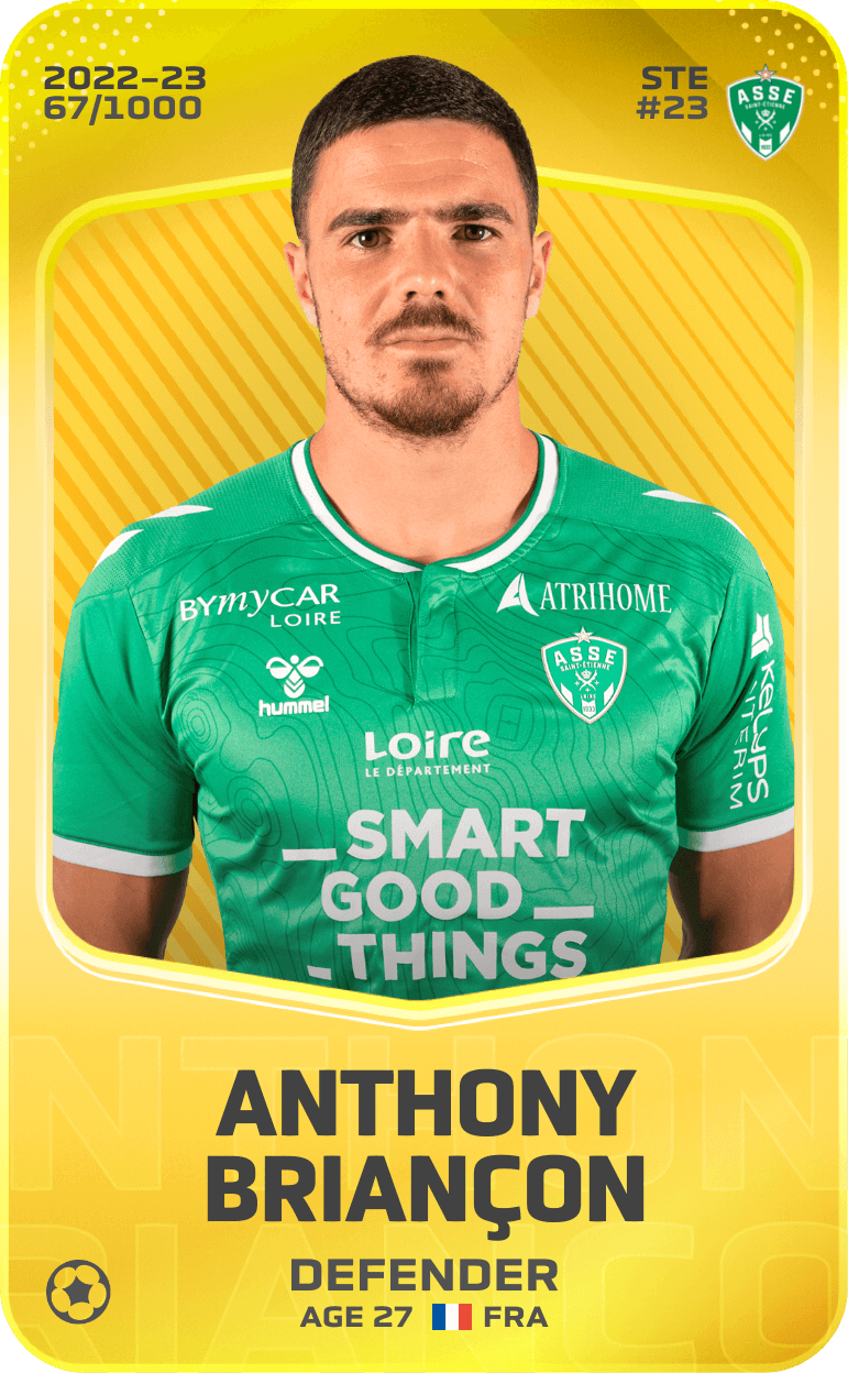Anthony Briançon 2022-23 • Limited 67/1000