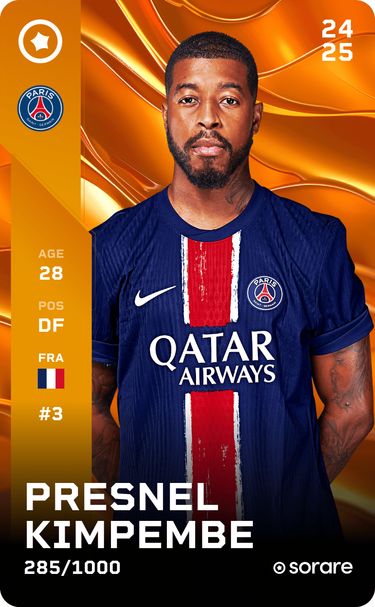 Presnel Kimpembe 2024-25 • Limited 285/1000