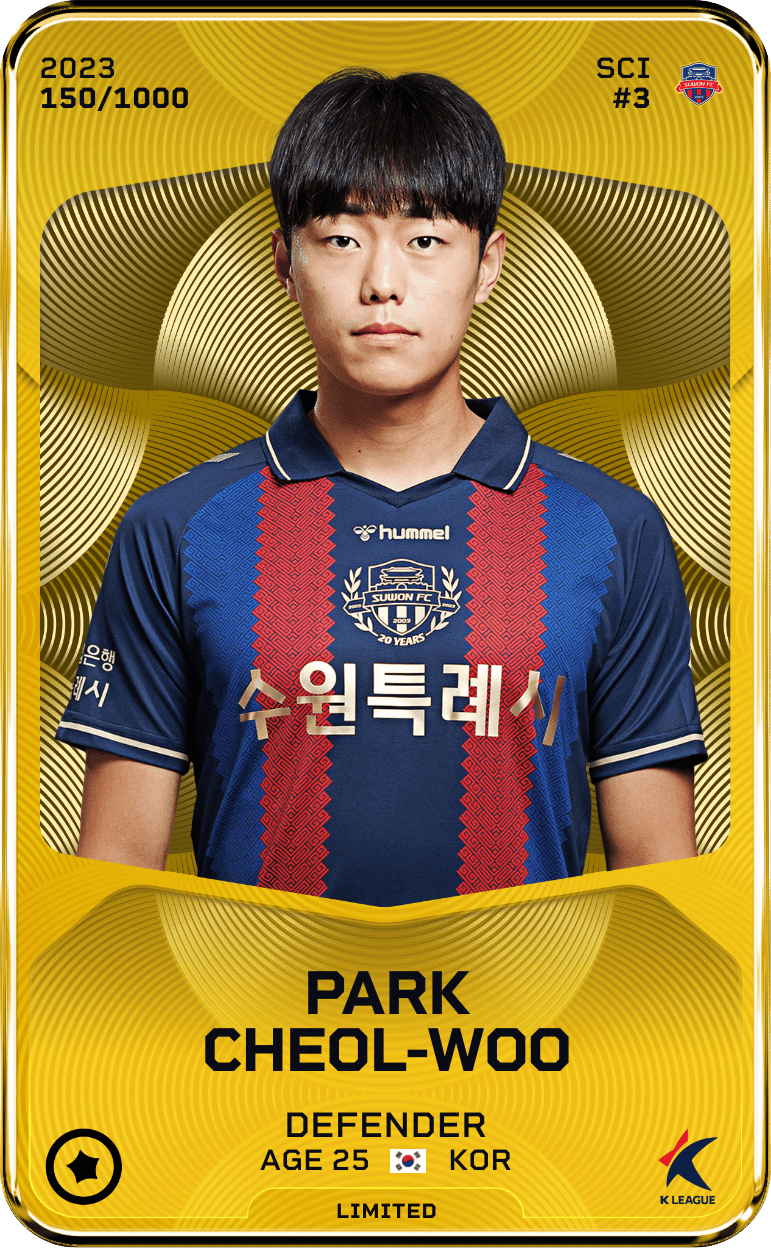 Park Cheol-Woo 2023-24 • Limited 150/1000