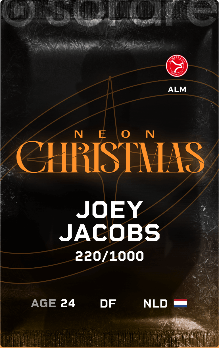 Joey Jacobs 2024-25 • Limited 220/1000