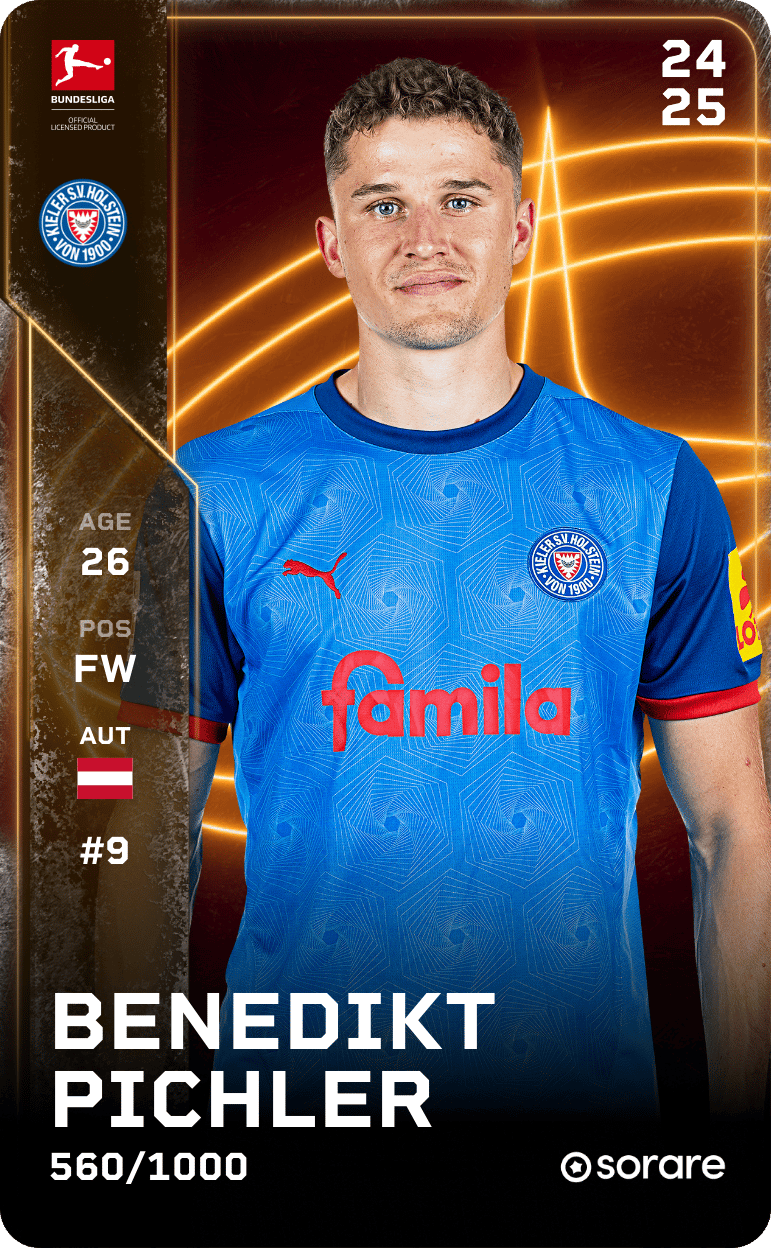 Benedikt Pichler 2024-25 • Limited 560/1000