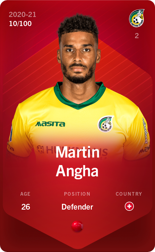 Sorare - Sorare Official - Martin Angha 2020-21 • Rare 10/100 - NFT # 115710411353695649045610754628463626694303312634375636298721366821374888892097