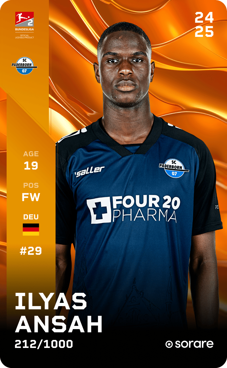 Ilyas Ansah 2024-25 • Limited 212/1000