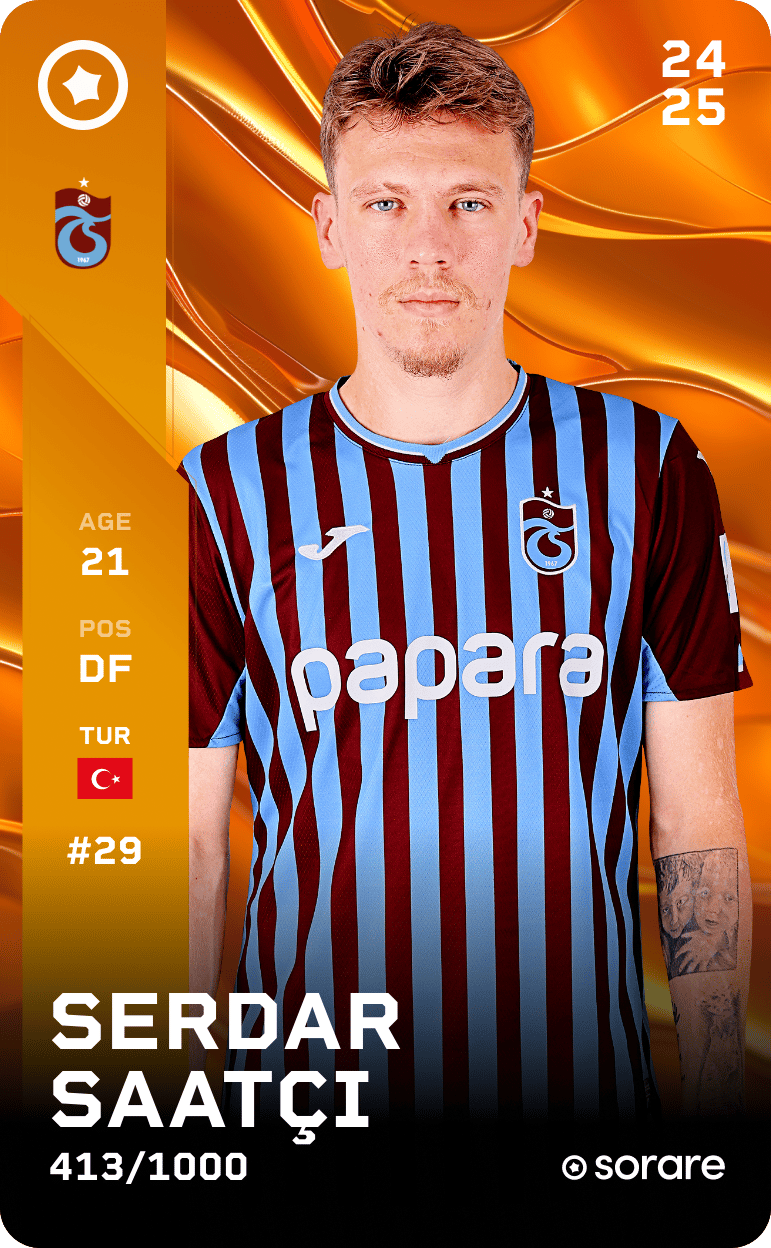 Serdar Saatçı 2024-25 • Limited 413/1000