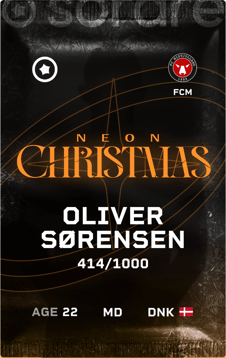 Oliver Sørensen 2024-25 • Limited 414/1000