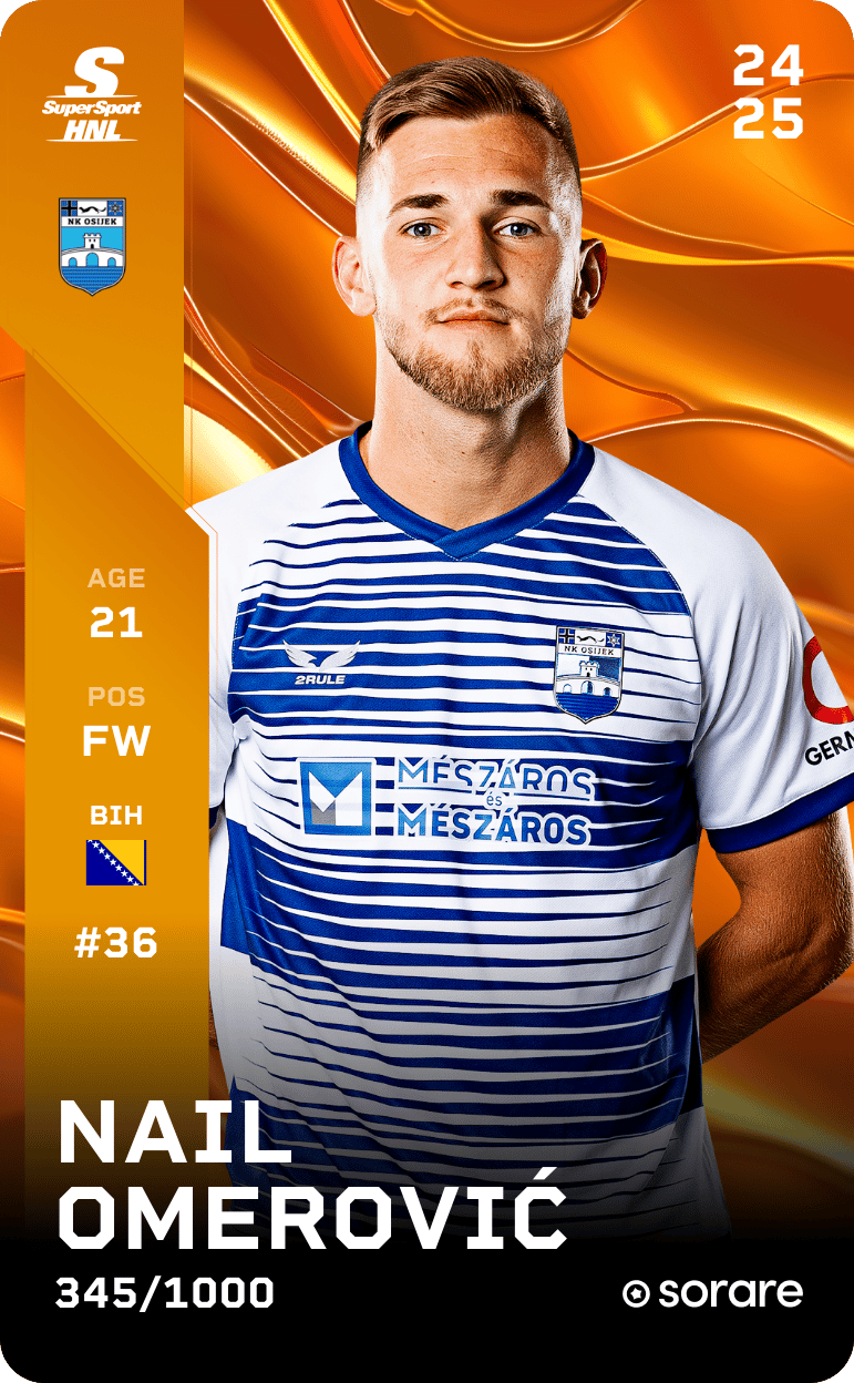 Nail Omerović 2024-25 • Limited 345/1000