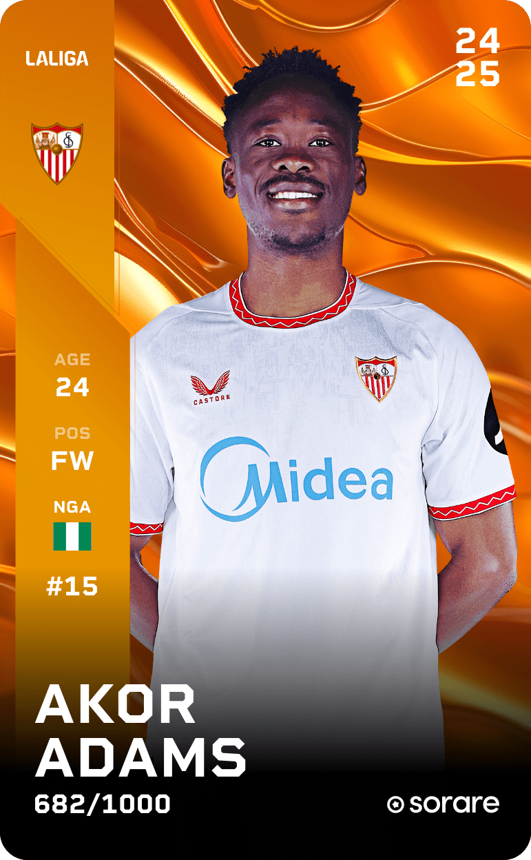 Akor Adams 2024-25 • Limited 682/1000