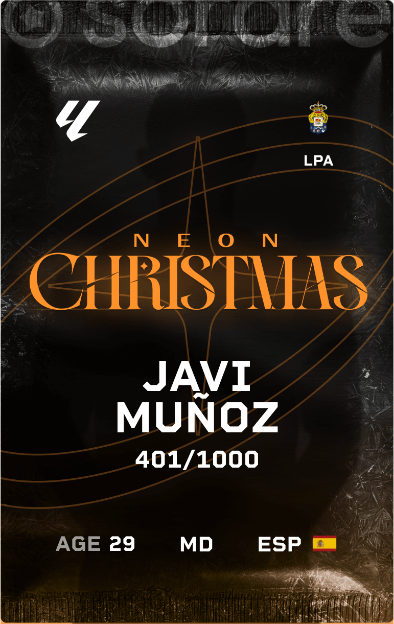 Javi Muñoz 2024-25 • Limited 401/1000