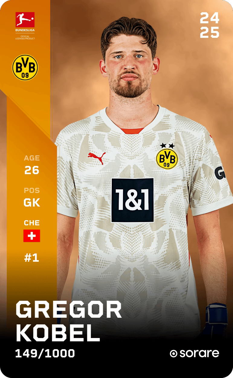 Gregor Kobel 2024-25 • Limited 149/1000