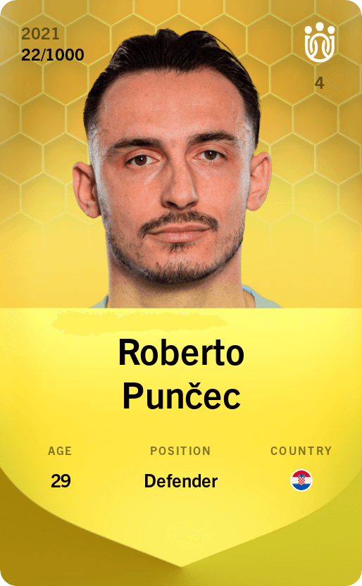 Roberto Punčec 2021-22 • Limited 22/1000
