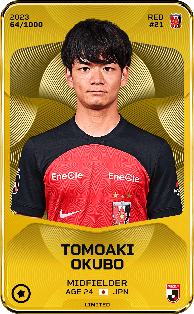 Tomoaki Okubo 2023-24 • Limited 64/1000