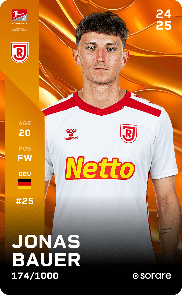 Jonas Bauer 2024-25 • Limited 174/1000
