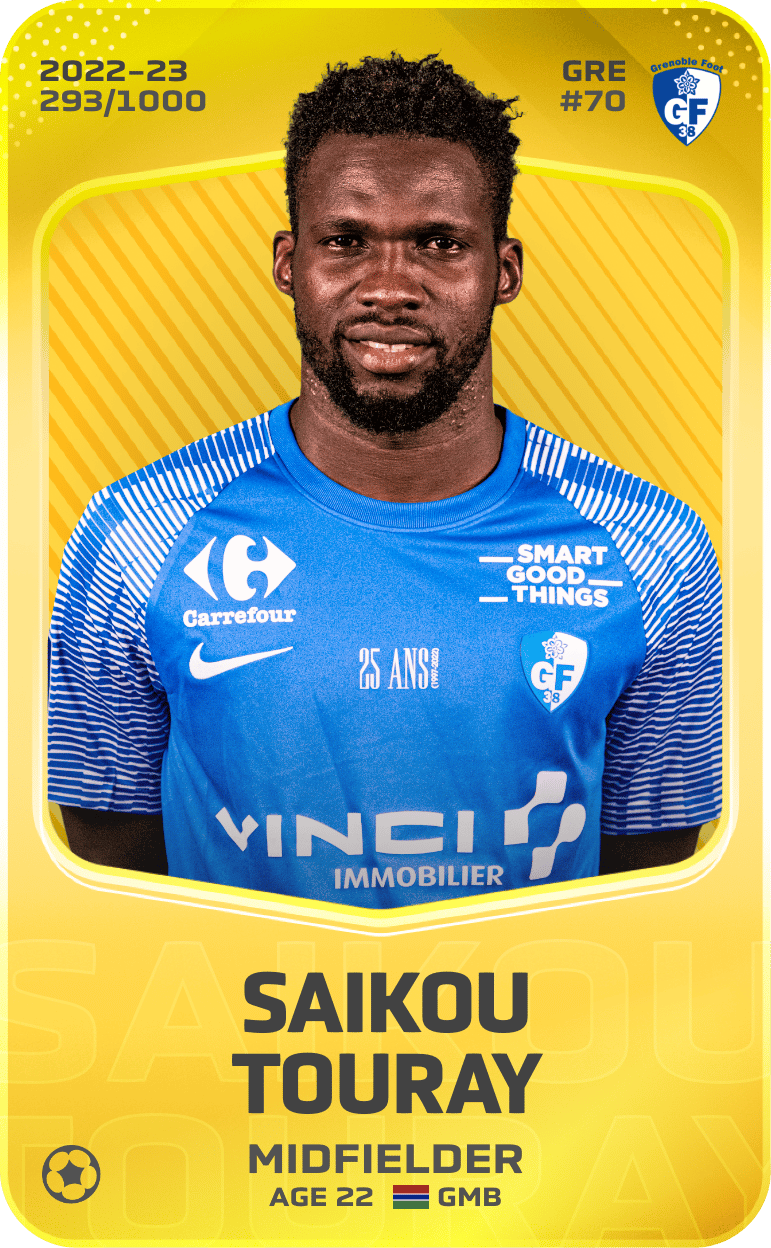 Saikou Touray 2022-23 • Limited 293/1000