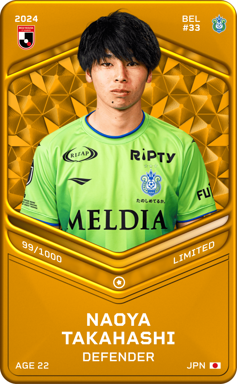 Naoya Takahashi 2024-25 • Limited 99/1000