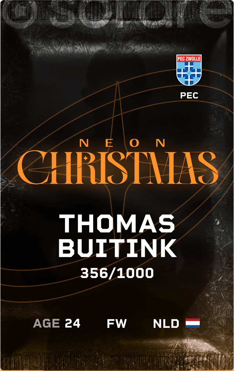 Thomas Buitink 2024-25 • Limited 356/1000