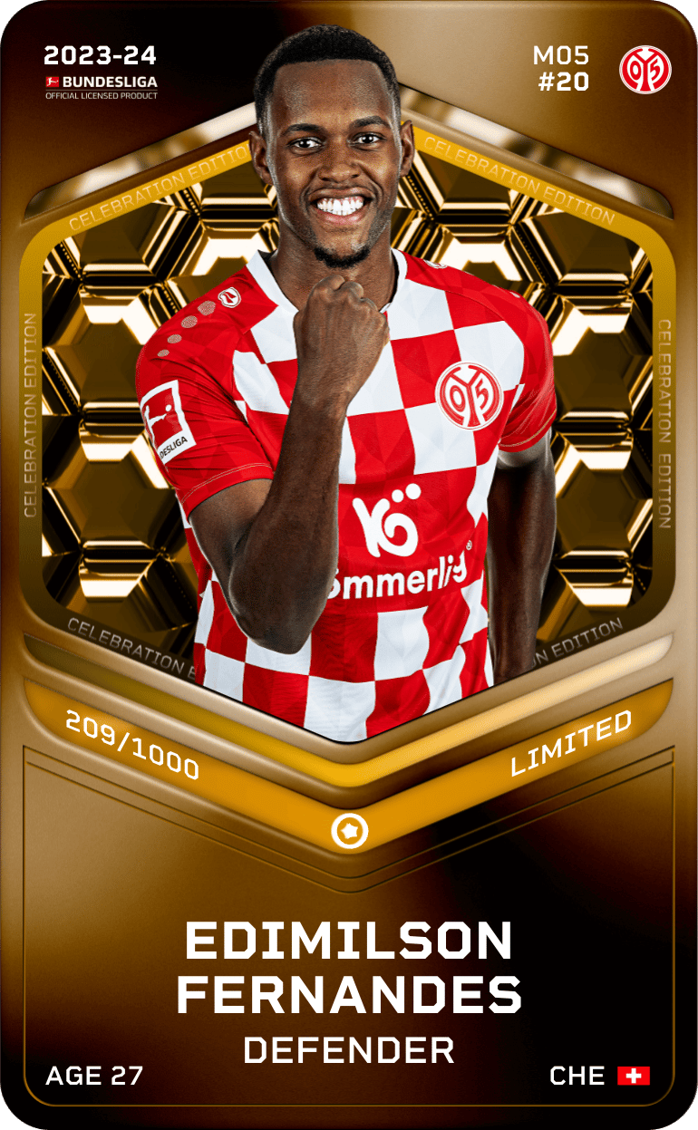 Edimilson Fernandes 2023-24 • Limited 209/1000
