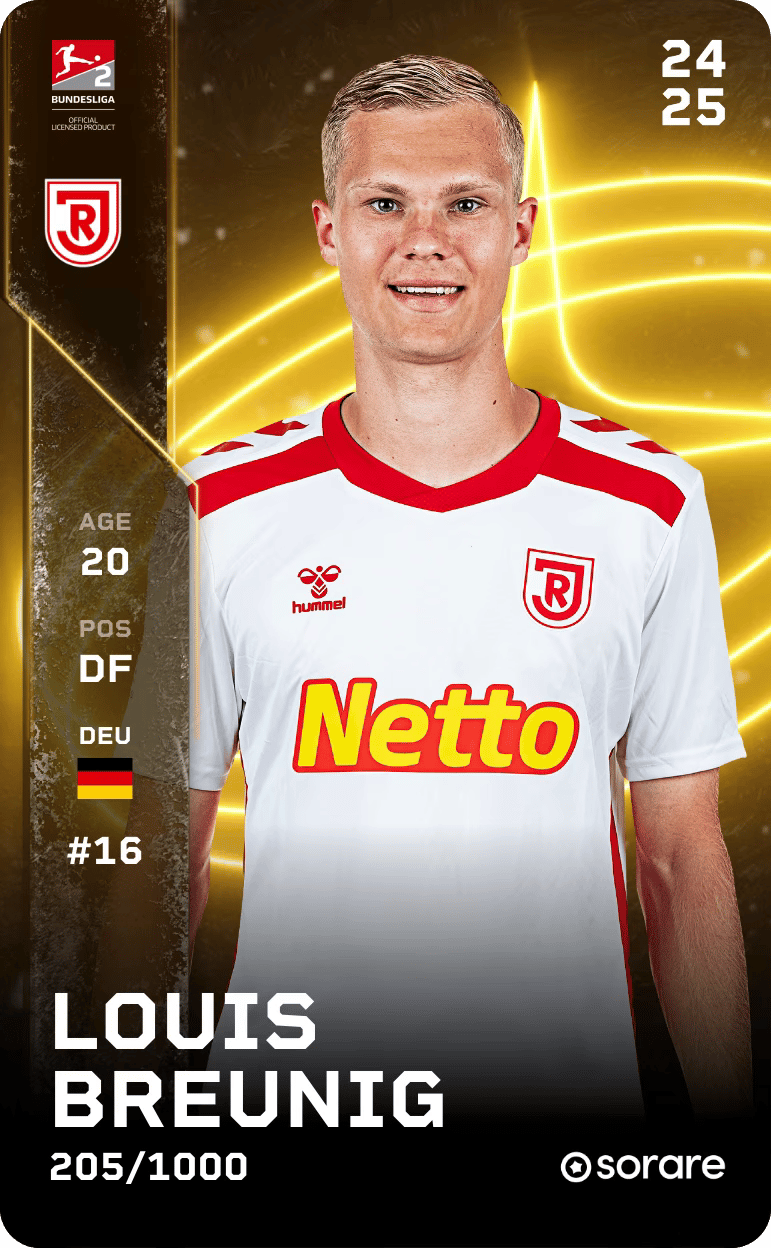 Louis Breunig 2024-25 • Limited 205/1000