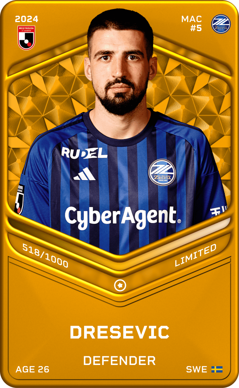 Ibrahim Dresevic 2024-25 • Limited 518/1000