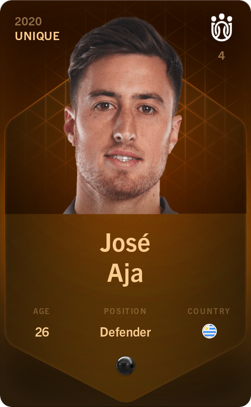 Sorare - Sorare Official - José Aja 2020-21 • Unique - NFT # 1194504615291806484478248775319998513861397499335148161308033455609882127978