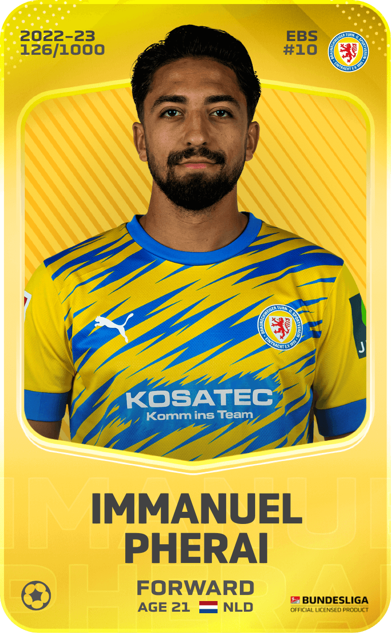 Immanuel Pherai 2022-23 • Limited 126/1000