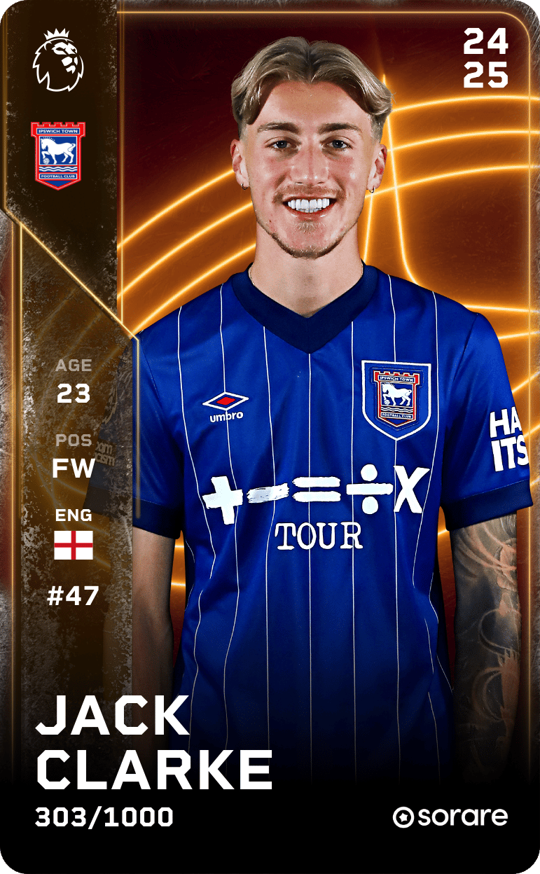 Jack Clarke 2024-25 • Limited 303/1000