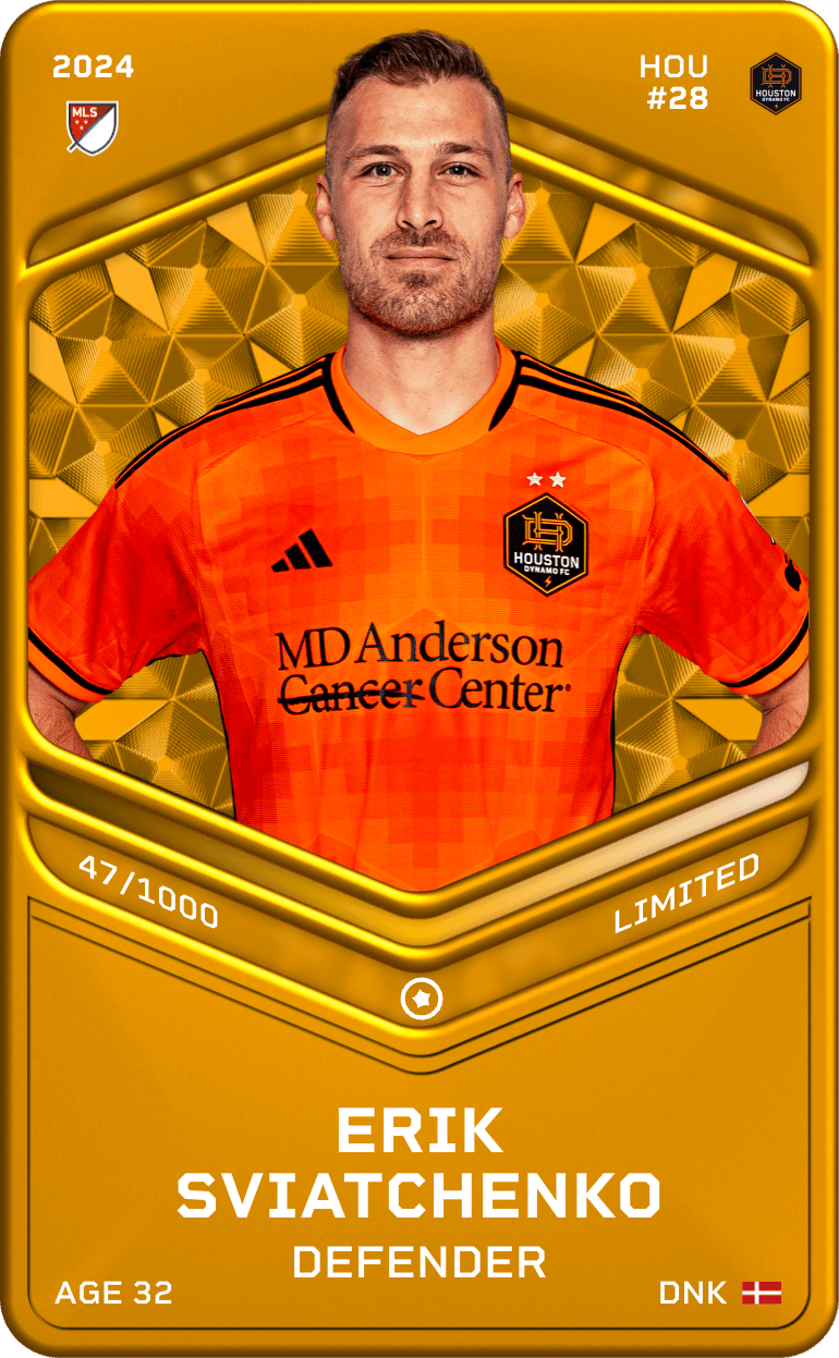 Erik Sviatchenko 2024-25 • Limited 47/1000