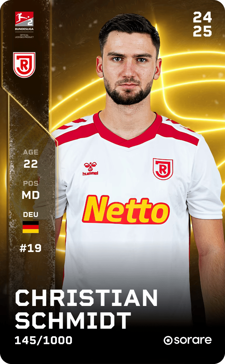 Christian Schmidt 2024-25 • Limited 145/1000